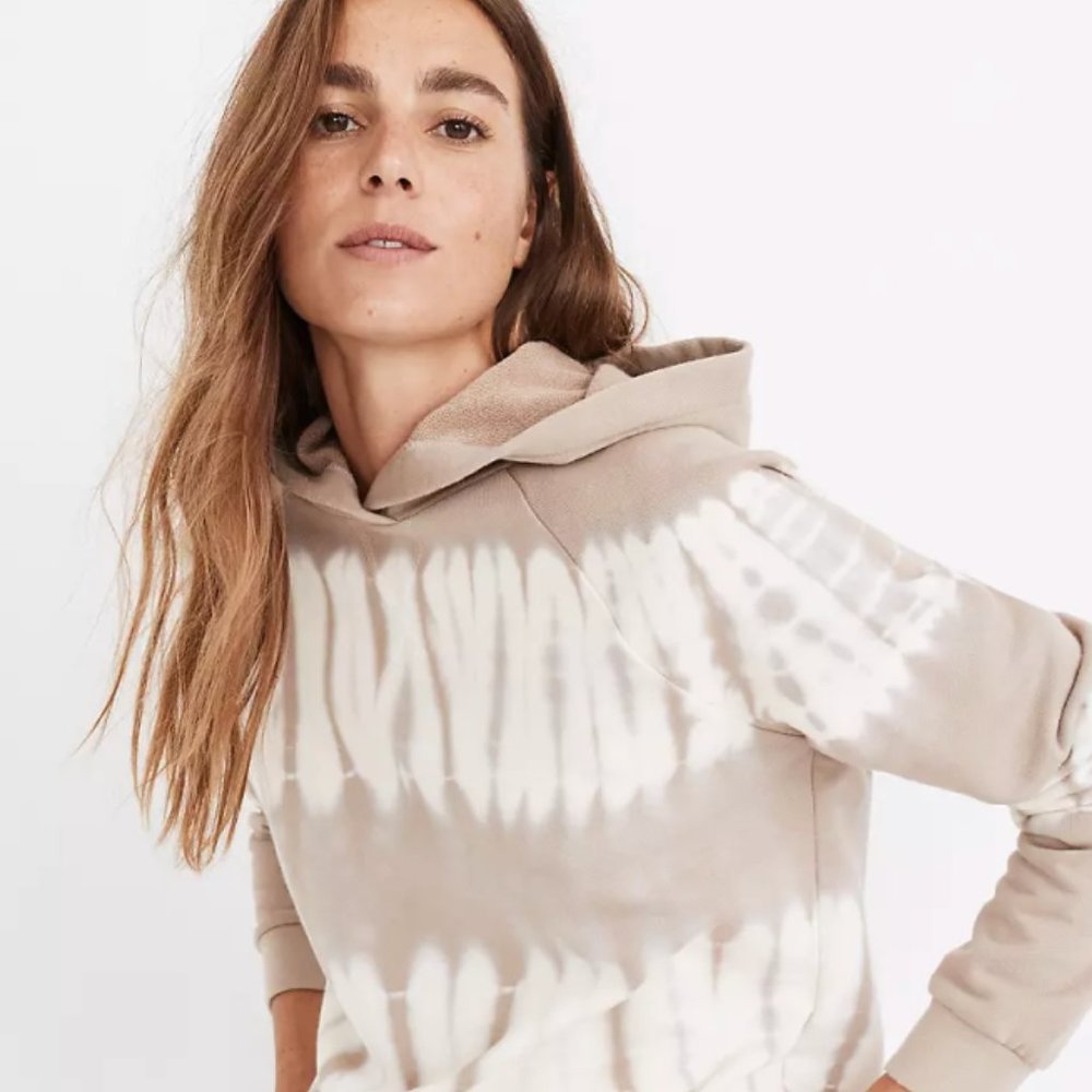 Madewell Resourced Cotton Retro Hoodie Sweatshirt